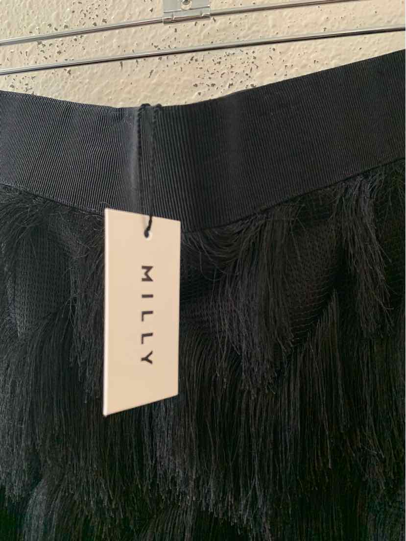 Milly Black Size 2 Skirt