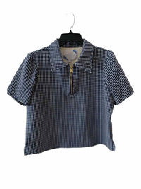 Addison Bay Navy and White Size L Shirt