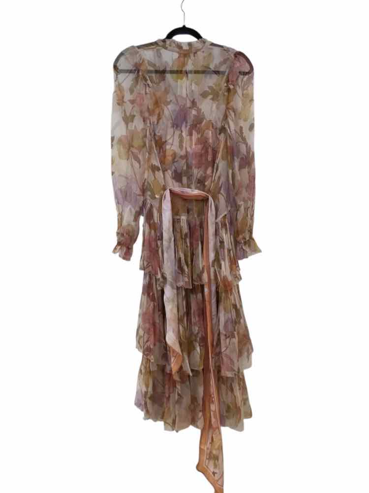 Zimmermann beige and multi Size 1 Dress