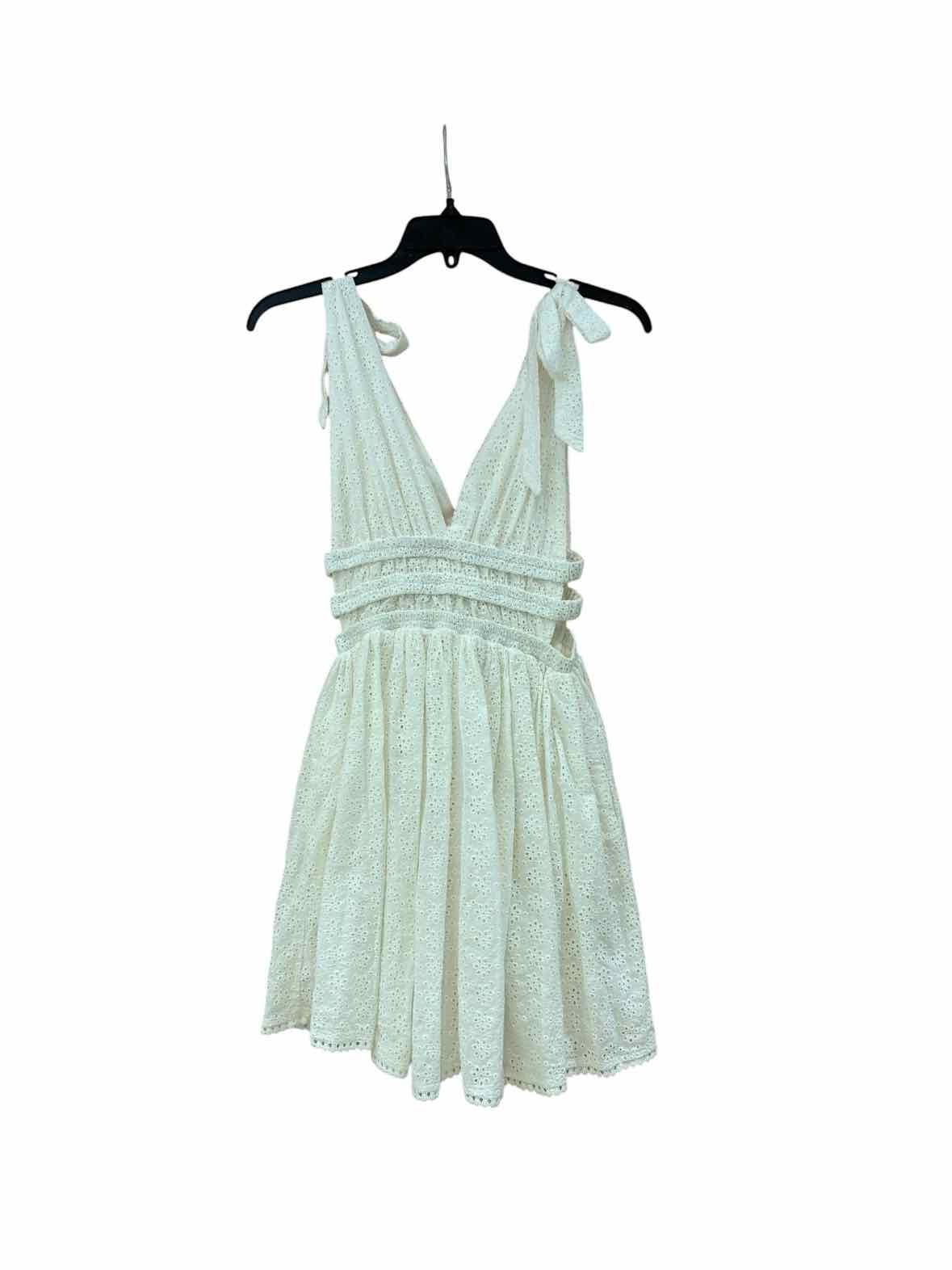 Mable White Size S Dress