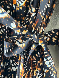 Marie Oliver Black Multi Size XS Dress