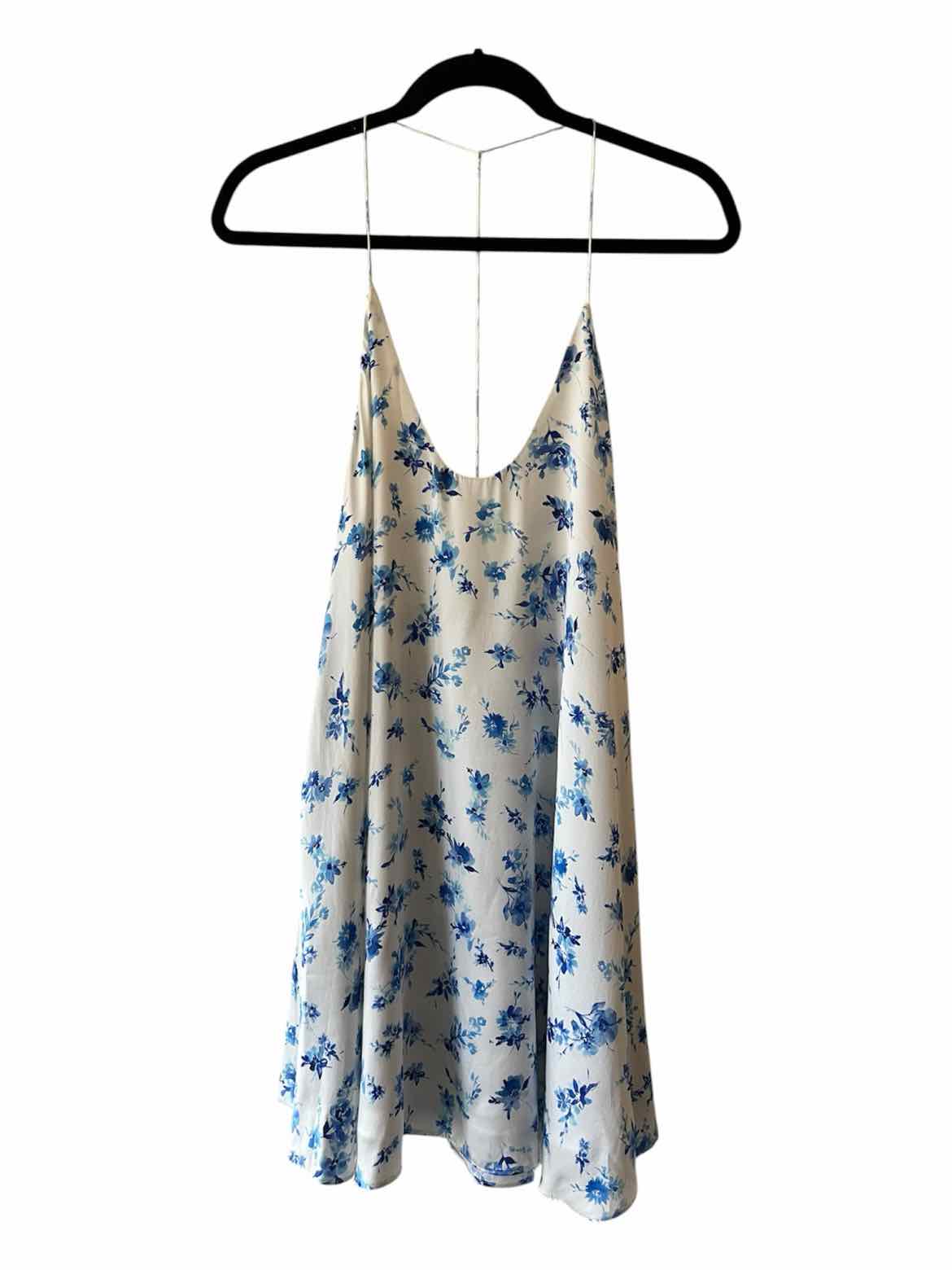 Cami NYC White and Blue Size M Dress