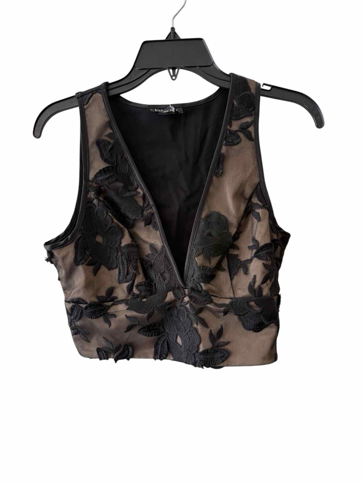BeBe Black and nude Size M Shirt
