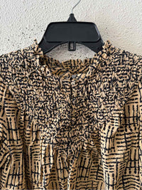 Olivia James Tan and black Size XS Shirt