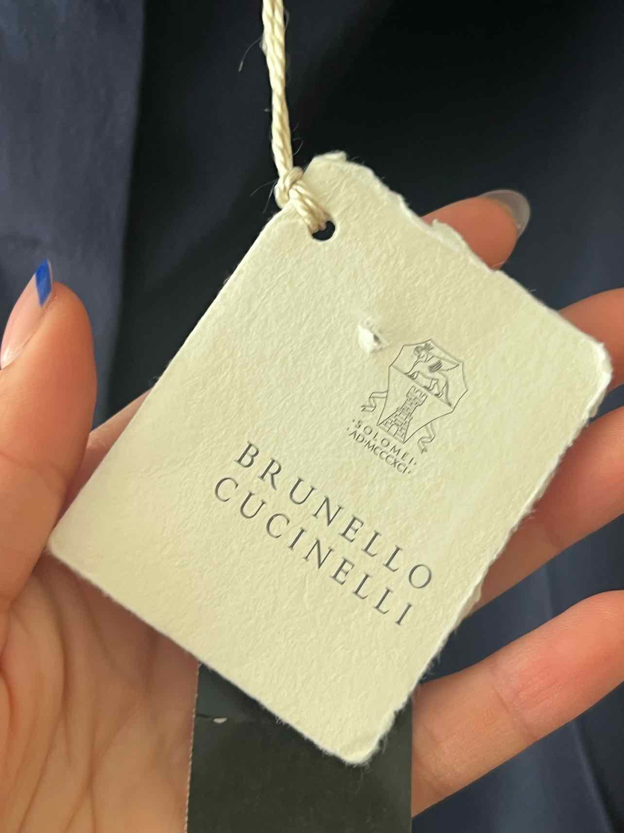 Brunello Cucinelli Navy Size 10 Pants
