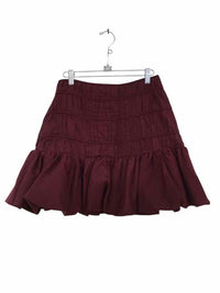 Aje. Burgandy Size AU10/US6 Skirt