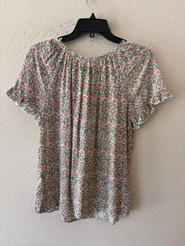 Max Studio White Multi Size M Skirt