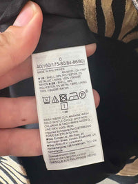 Banana Republic Black and Gold Size 0 Blazer
