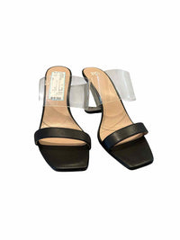 BP. Black and Clear Size 12 Sandals
