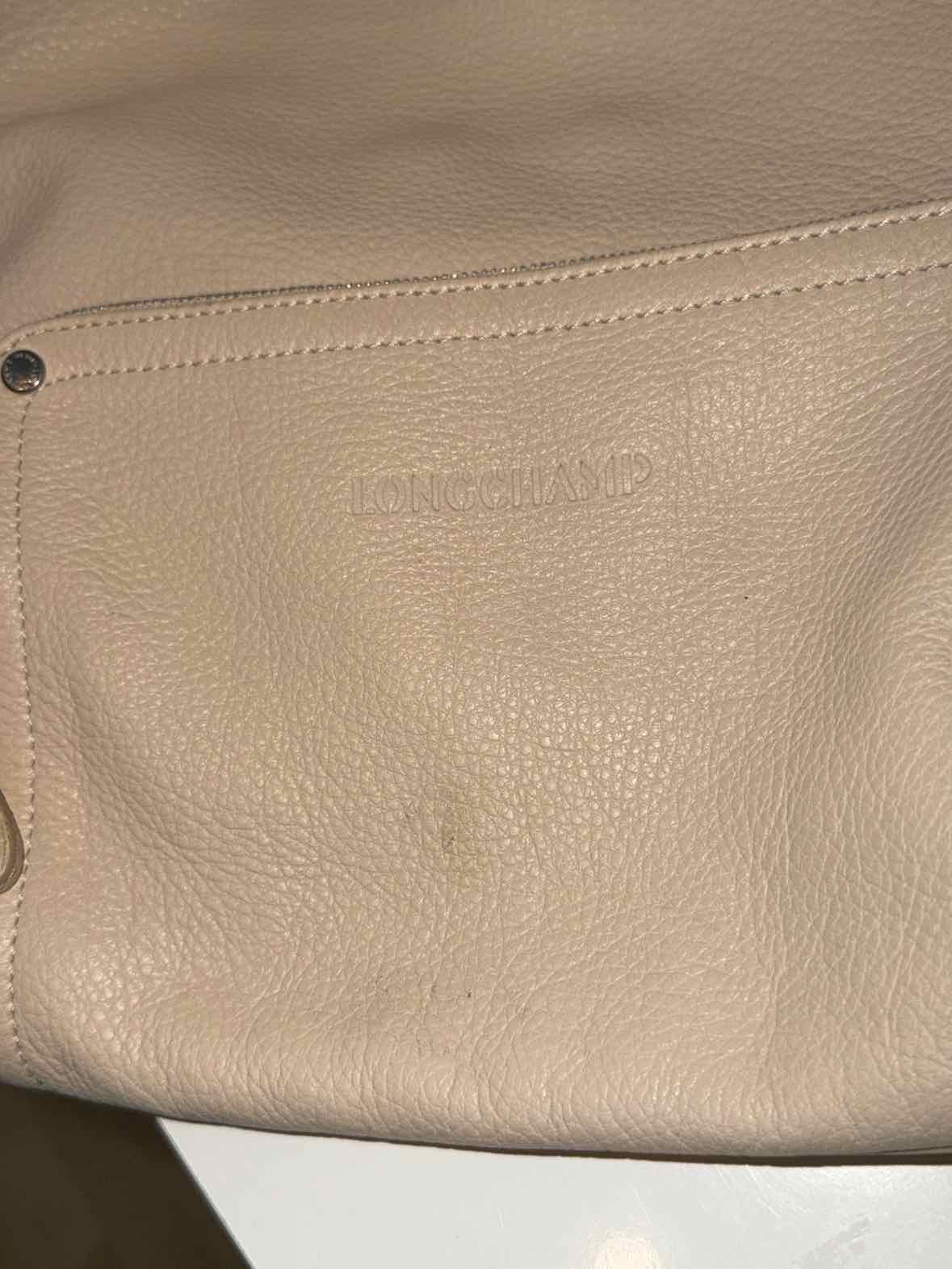 Longchamp Cream Handbag