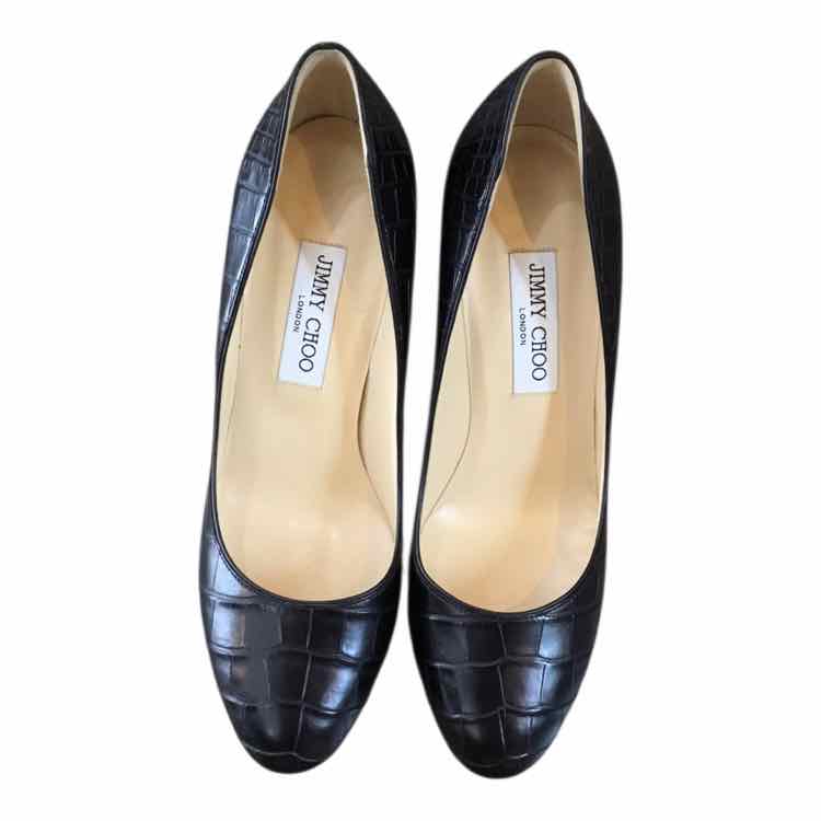 Jimmy Choo Black Size 39.5 Shoes