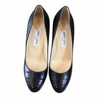 Jimmy Choo Black Size 39.5 Shoes
