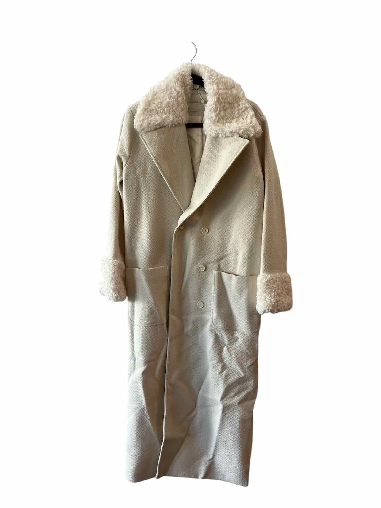 Amanda Uprichard Cream Size S Coat