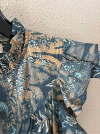 ULLA JOHNSON Denim Blue Size 2 Dress