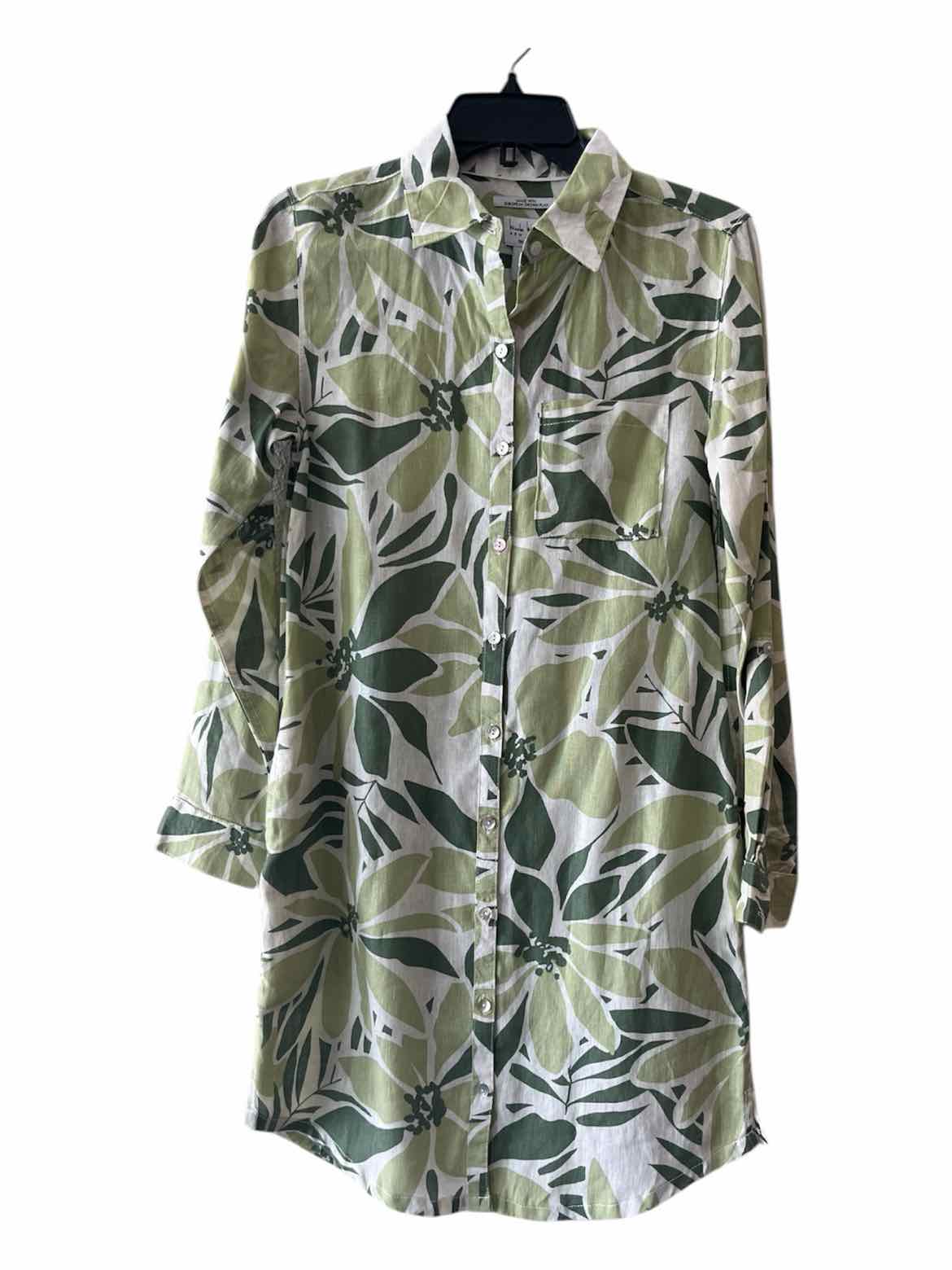 Nicole Miller NYC Green and White Size XS Dress – Swap Boutique
