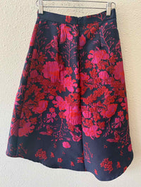 Eva Franco navy multi Size 0 Skirt
