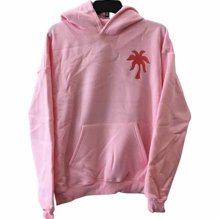 Pink Palm Puff Pink Size M Sweatshirt