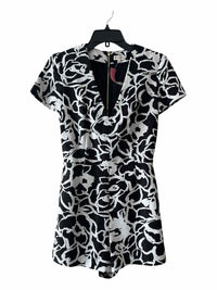 Suno Black and white Size 2 Romper