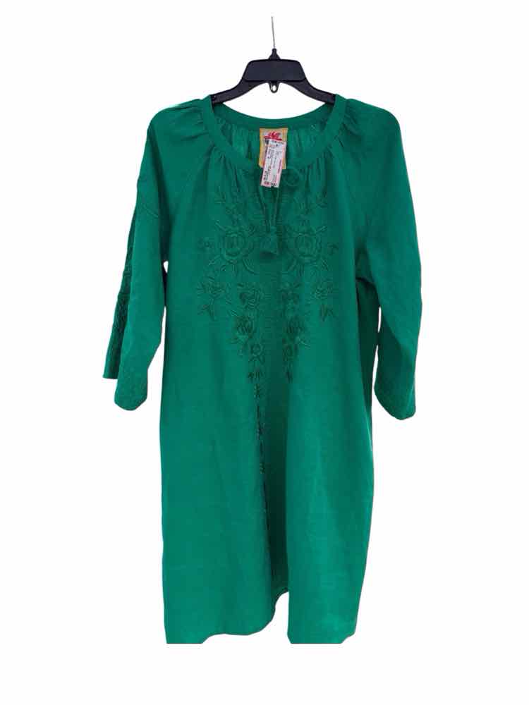 Johnny Was Green Size M Dress