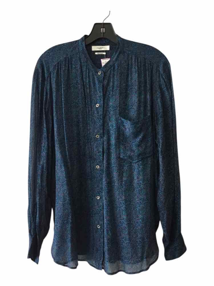 Isabel ETOILE Marant Blue Multi Size 34 Shirt