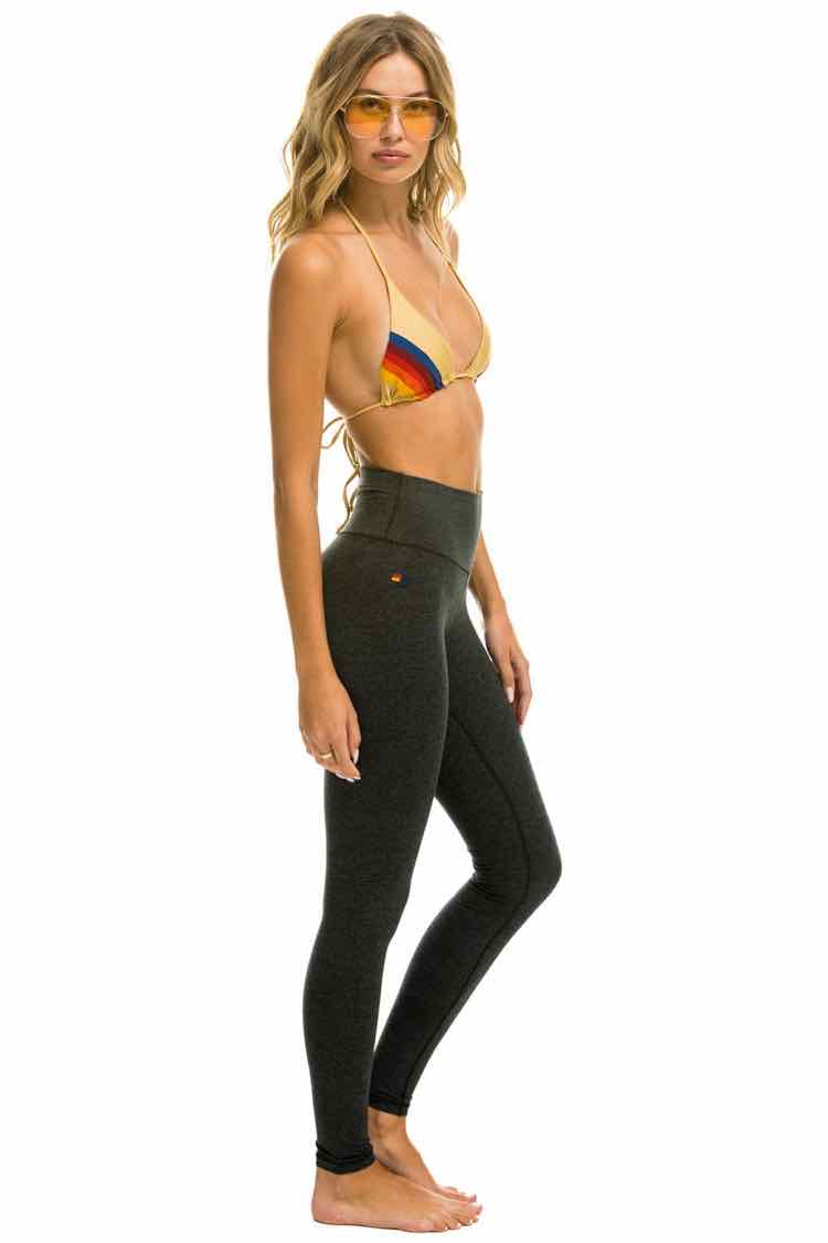 AviatorNation Dark Gray Size S Leggings