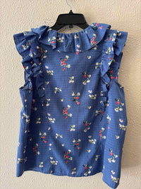 LOFT Blue Multi Size M Tank Top