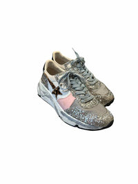 Golden Goose White/Silver multi Size 37 Sneakers