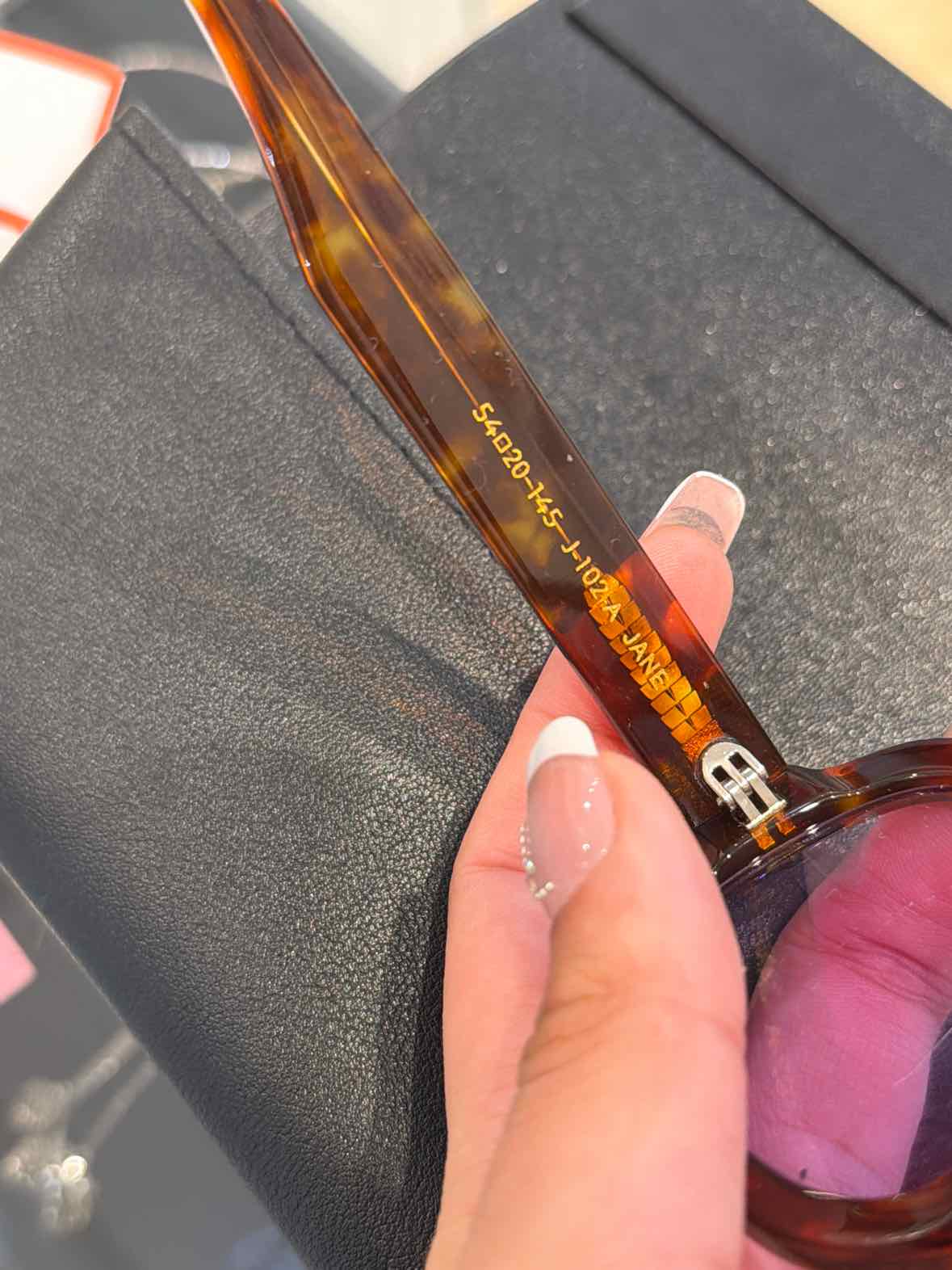 elisa johnson Tortoise Sunglasses