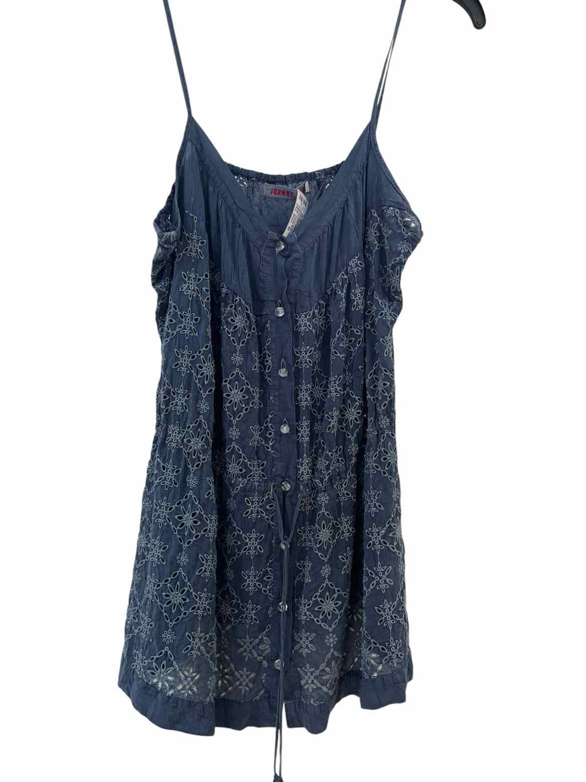 Johnny Was Blue Size M Tank Top