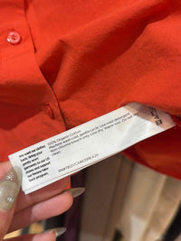 Eileen Fisher Orange Size S Shirt