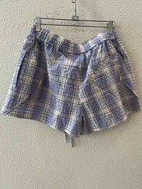 Ganni Purple and Cream Size 36 Shorts