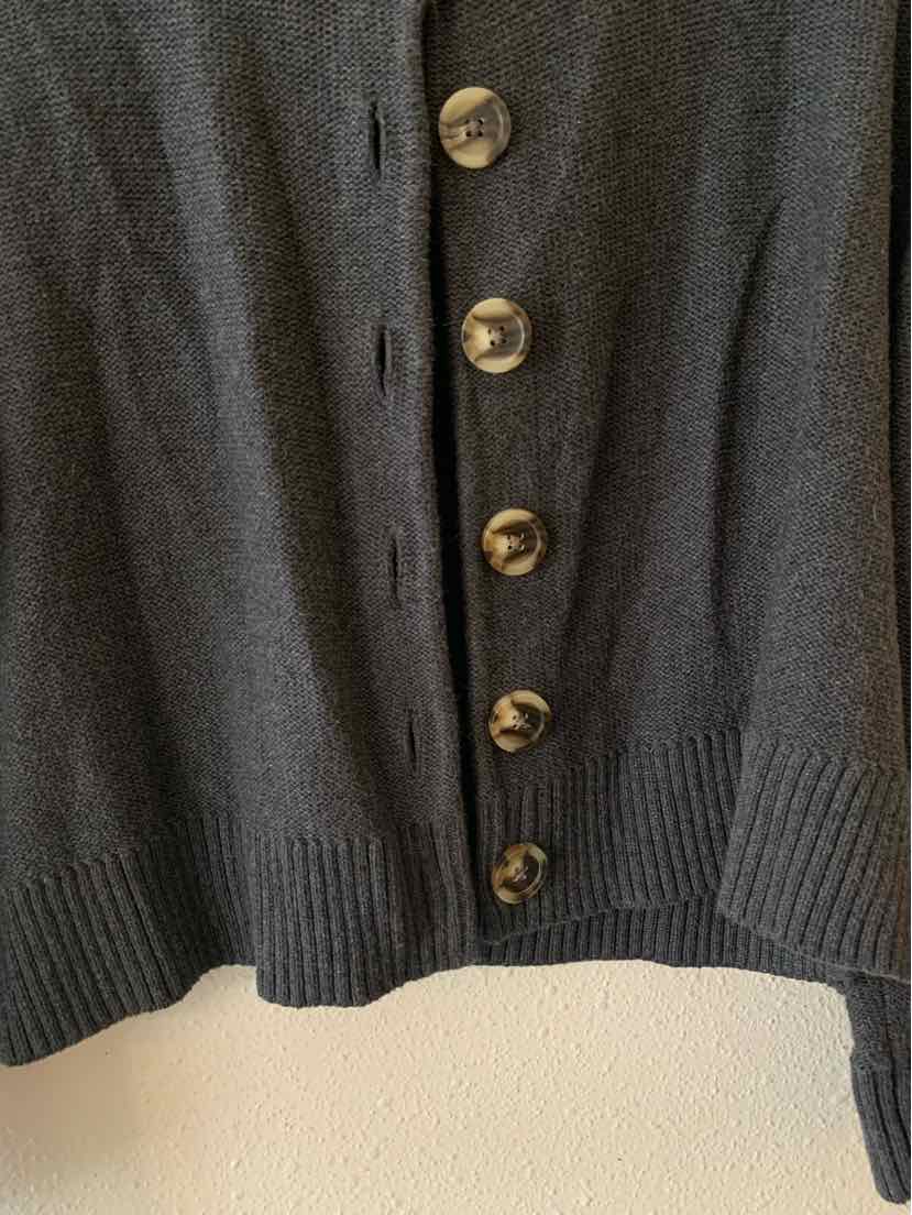 Quince Dark Gray Size S Cardigan