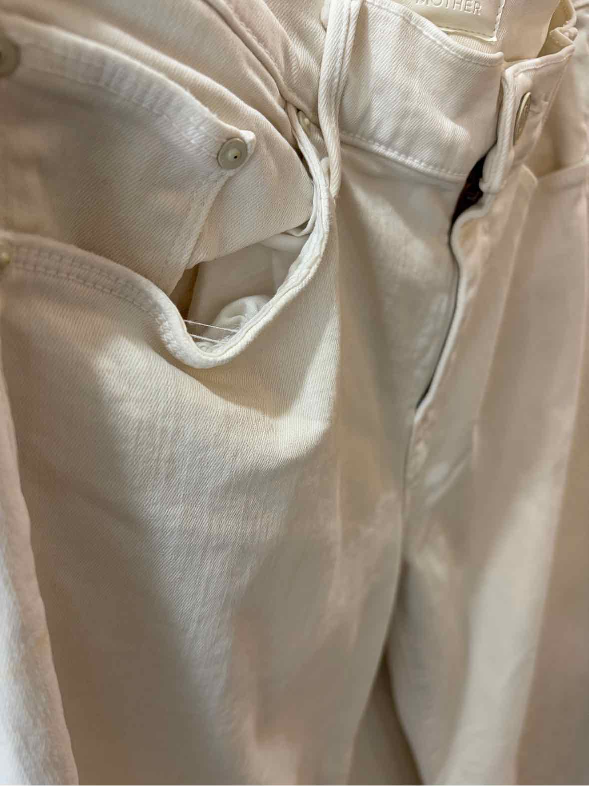 Mother White Size 30 Jeans