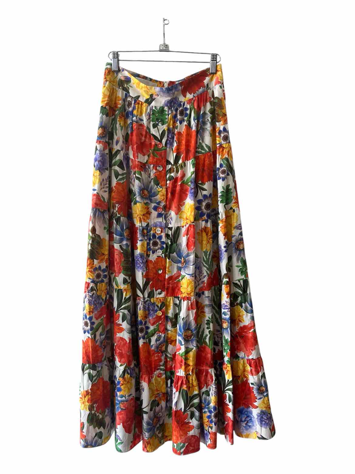 Cara Cara White Multi Size S Skirt