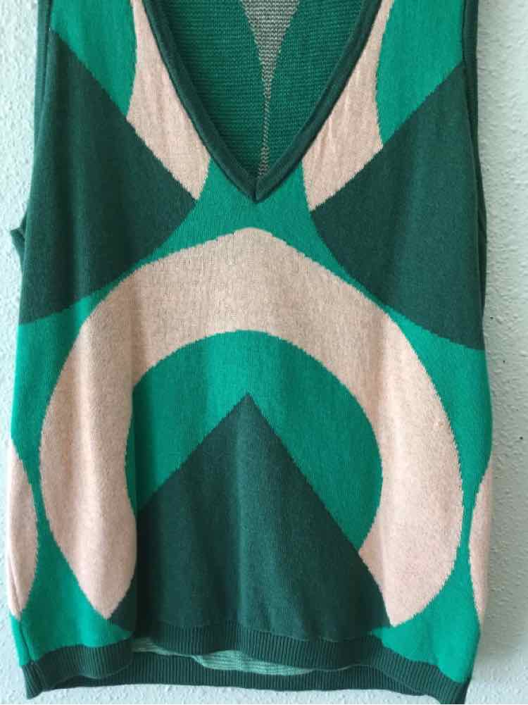 Anonyme Green and Pink Size M Shirt