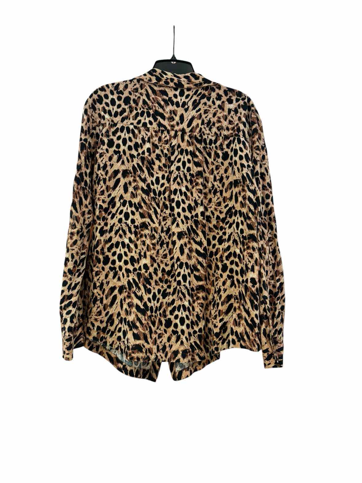 Lilli Sucre Cheetah Size XL Shirt