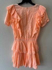 Love Shack Fancy Neon Orange Size S Dress