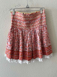 Poupette St Barth pink and yellow Size S Skirt