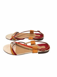 Salvatore Ferragamo Red and Orange Size 7 1/2 Shoes