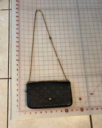 Louis Vuitton Pochette Felicie Black Handbag