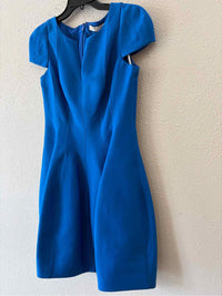 Halston Blue Size 6 Dress