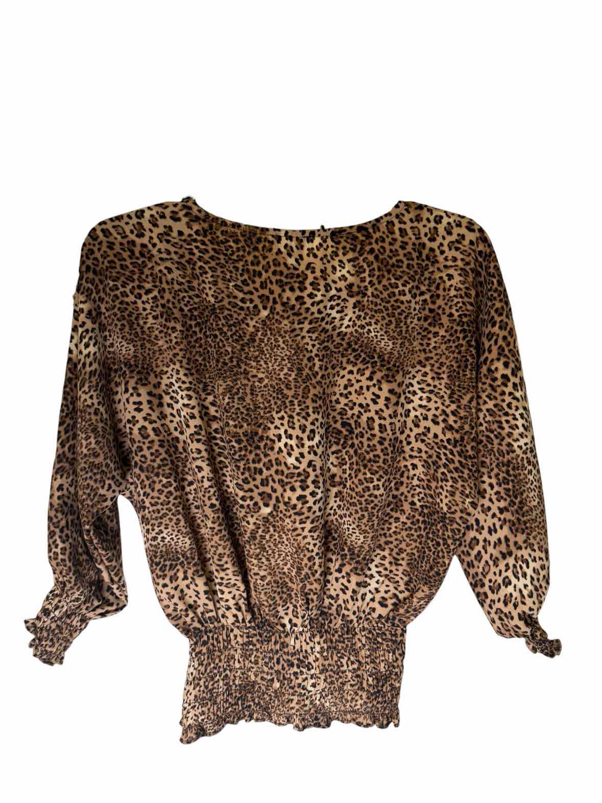 Vince Camuto Cheetah Size PS Shirt