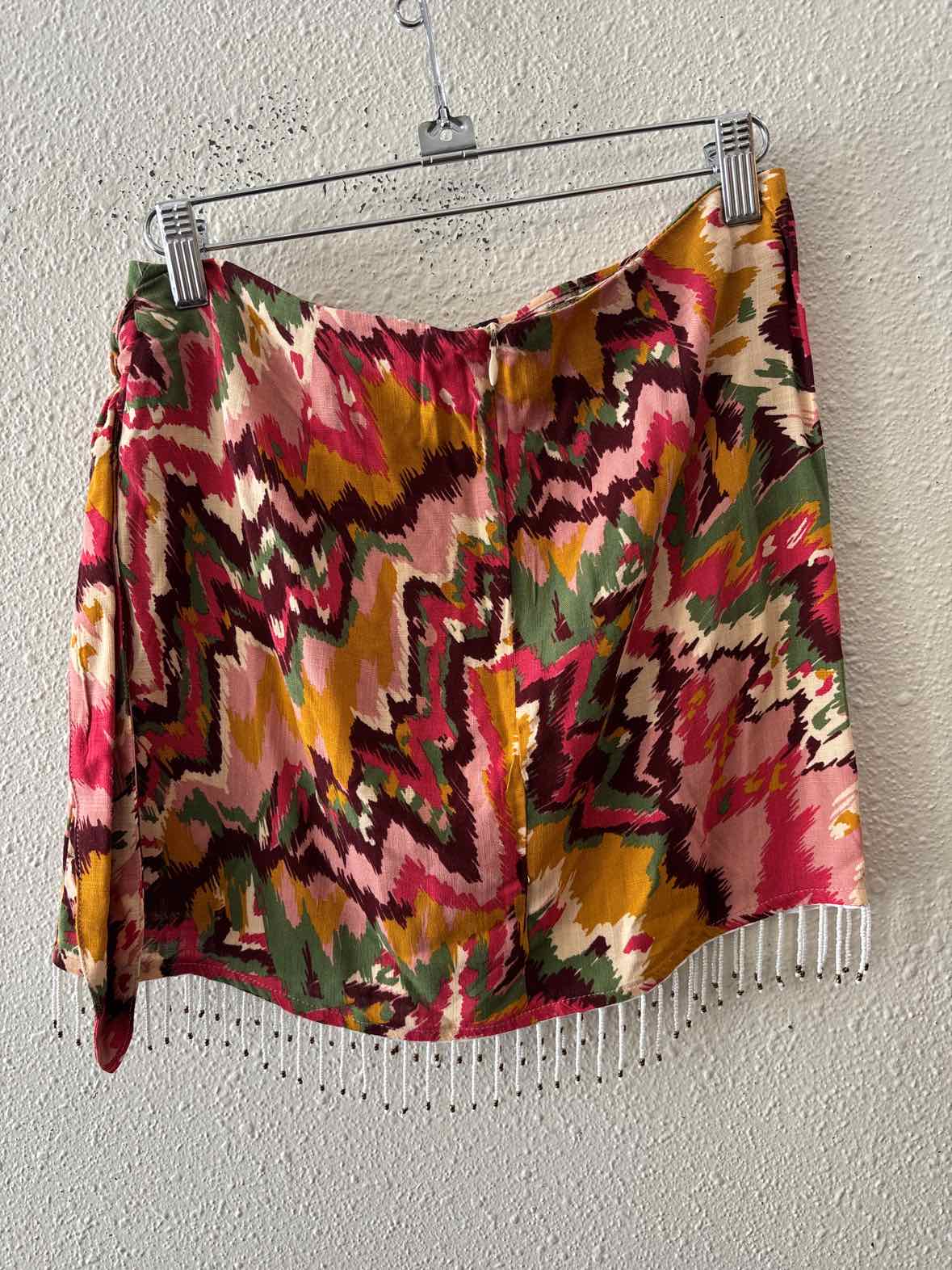 Zara Burgundy Size S Skirt
