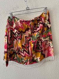 Zara Burgundy Size S Skirt