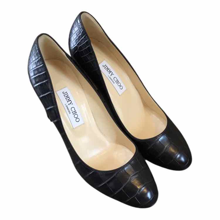 Jimmy Choo Black Size 39.5 Shoes