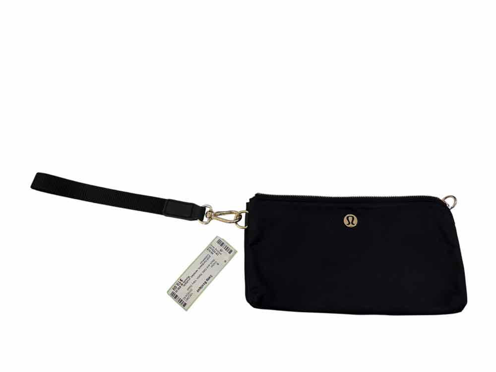 Lululemon Black and Gold Wallet