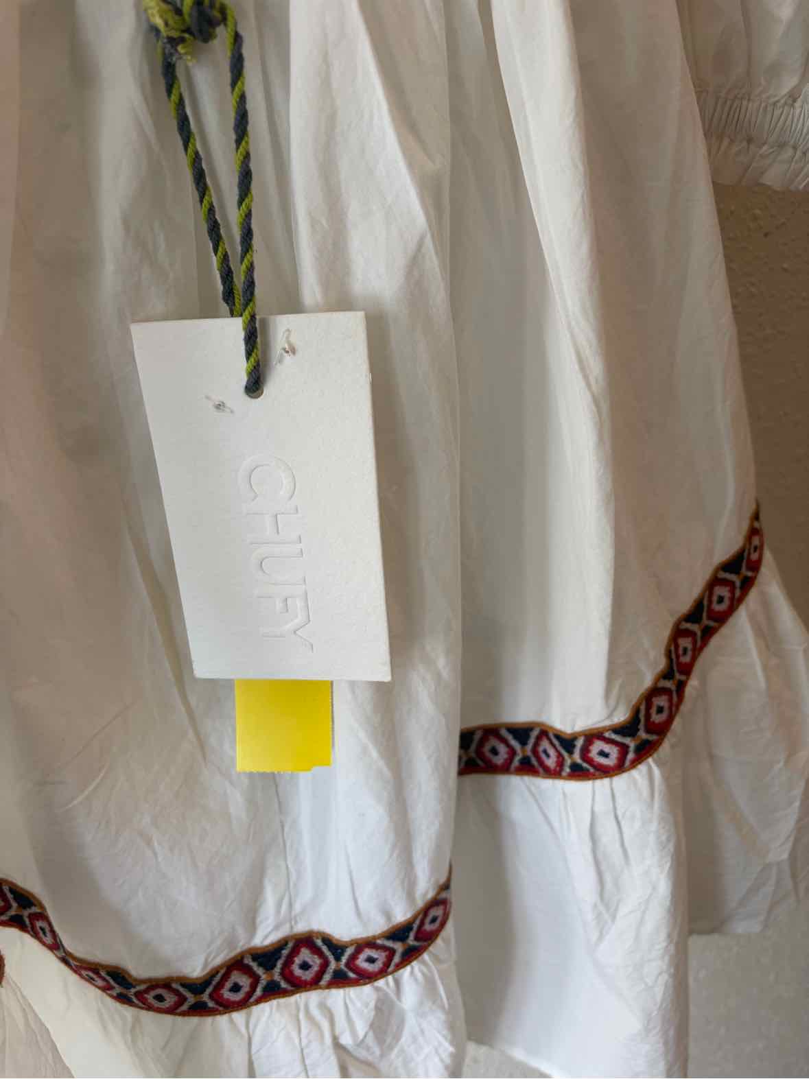 Chufy White Multi Size M Dress
