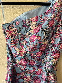French Connection Blue and Fuschia Size 2 Dress
