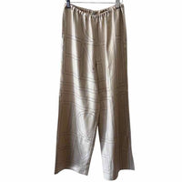toteme Ivory and black Size 34 Pants