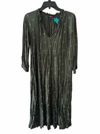 Madewell Olive and White Size M Dress